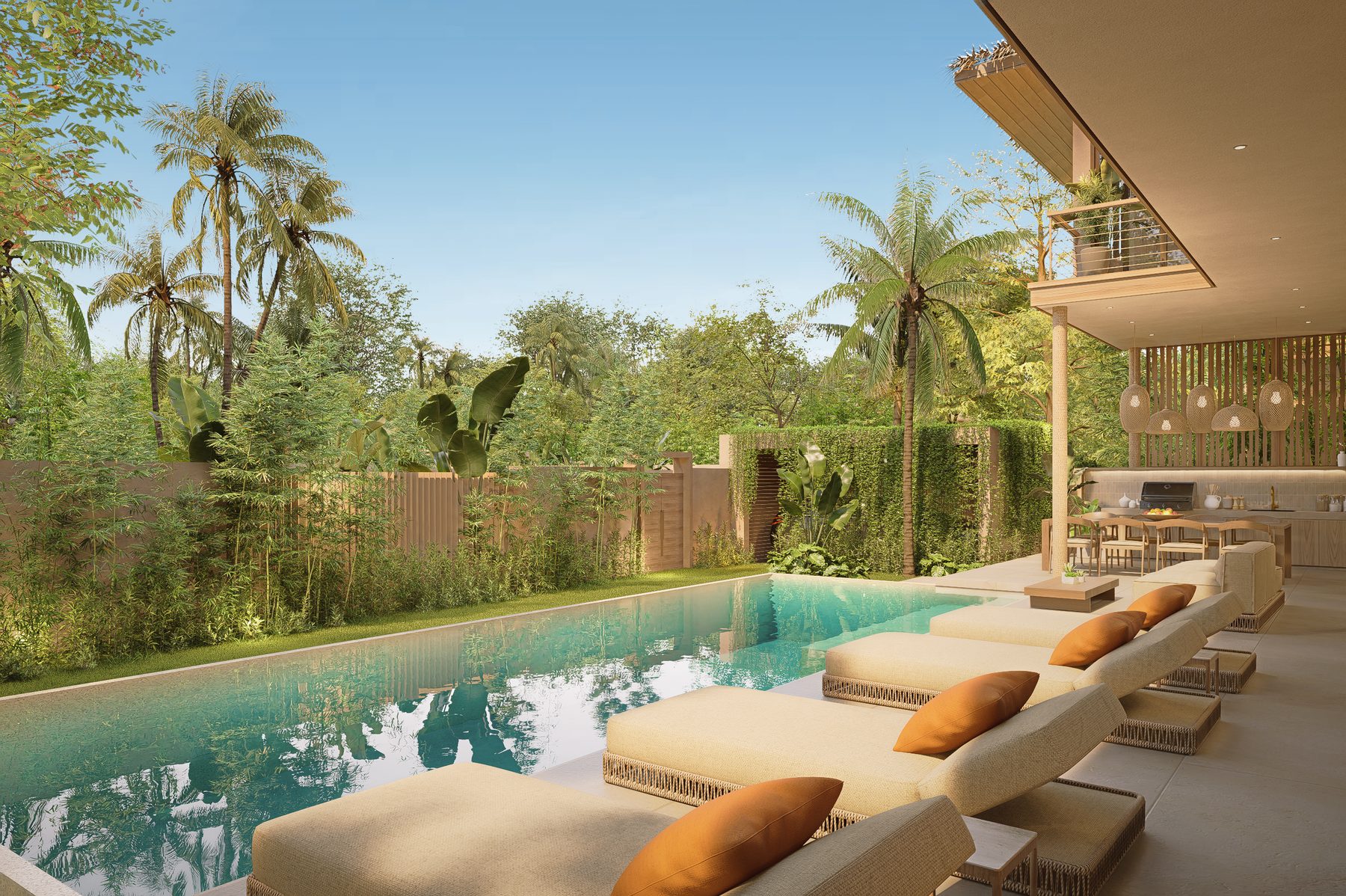 Pacific Noma villa and pool